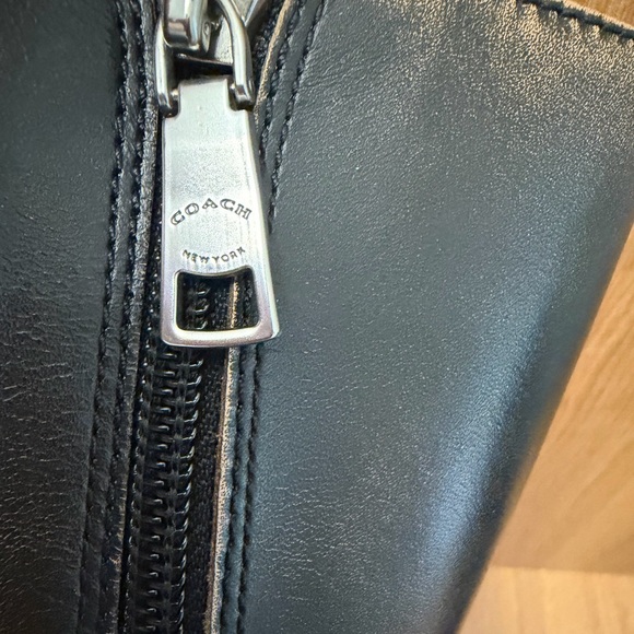 Coach Sculpt C Leather Platform Ankle Bootie Brown Block Heel-Size 5.5 (NWT) - Picture 7 of 7